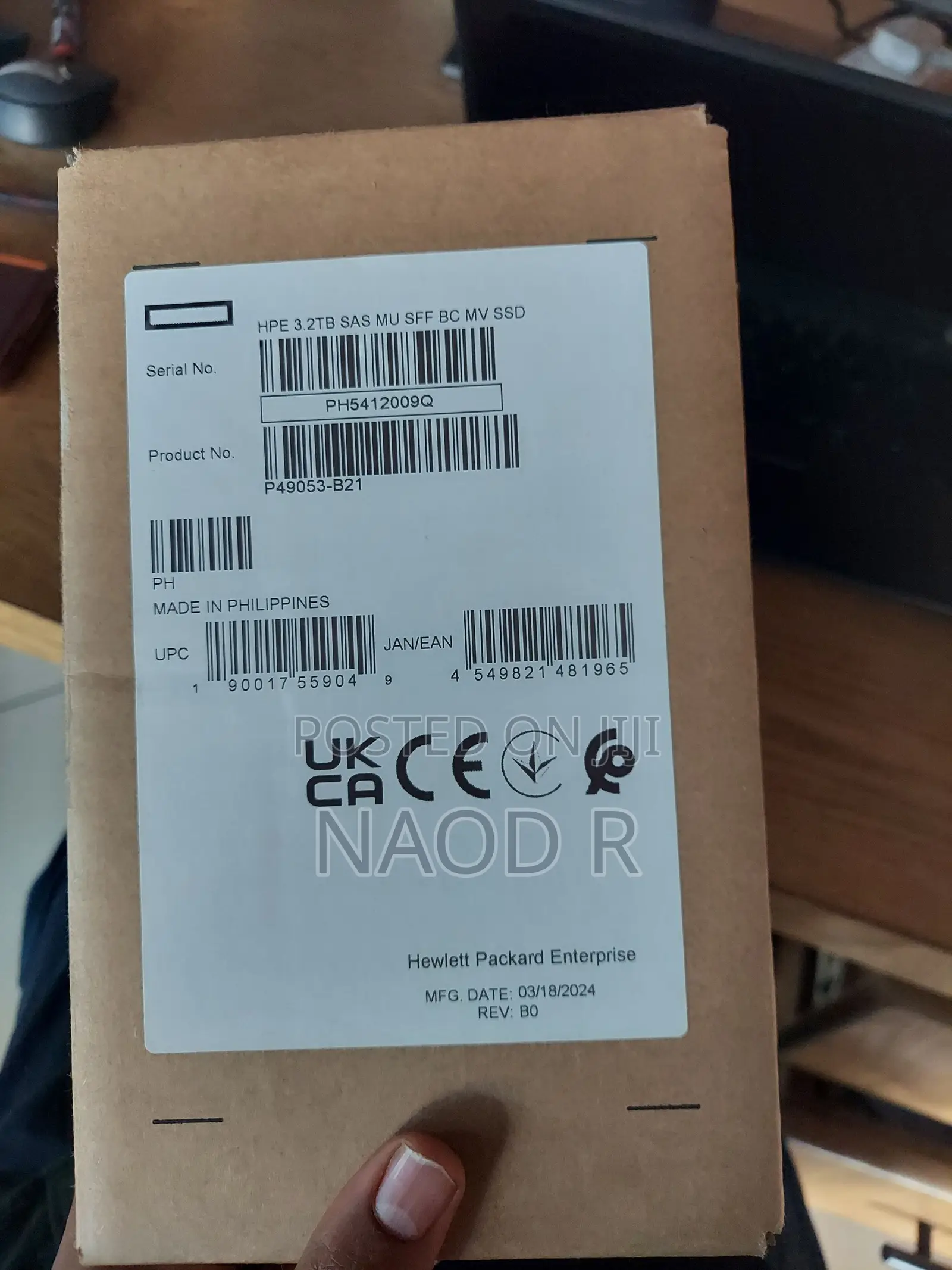 Hpe 3.2tb Sas Ssd