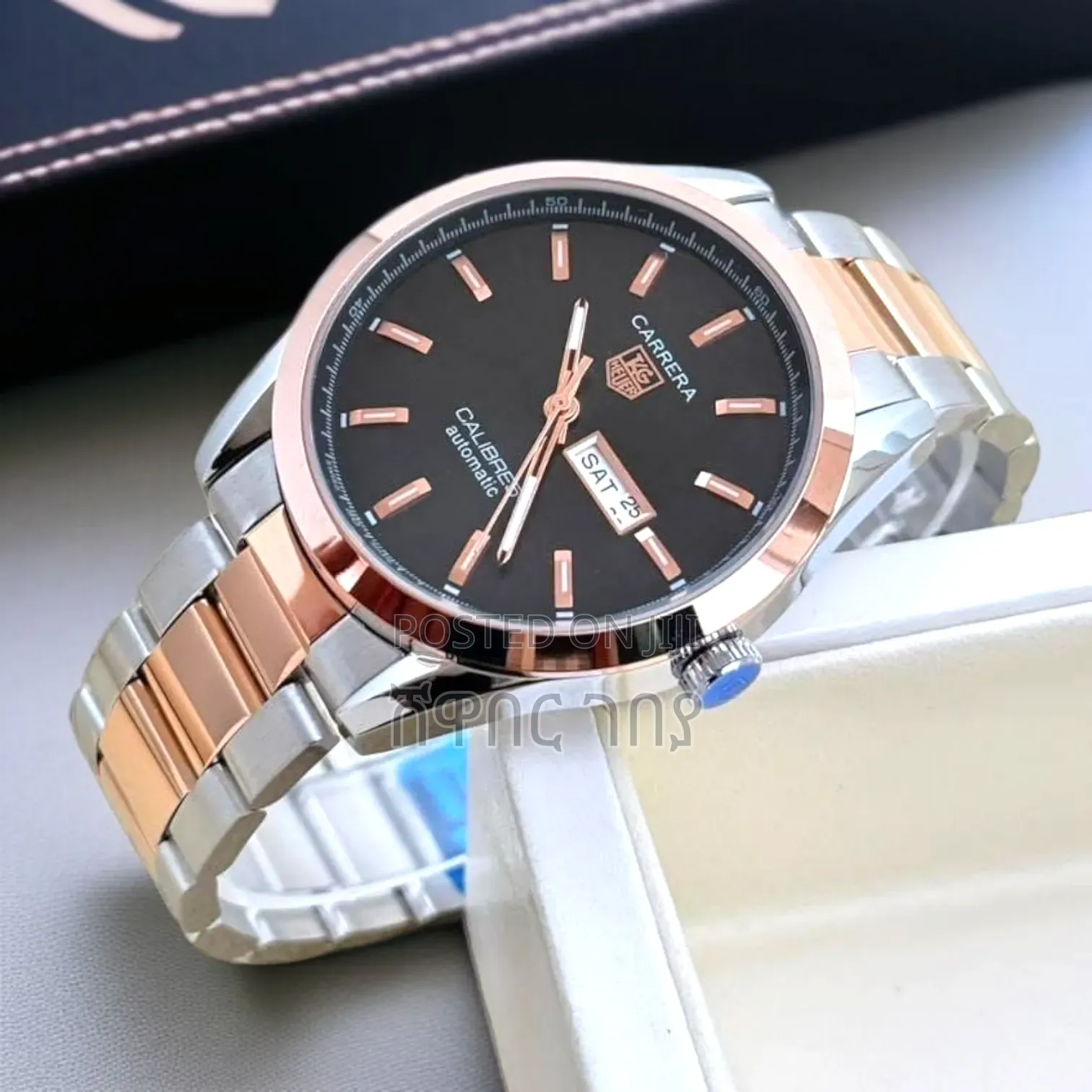 Tag Heuer-Style Two-Tone Carrera: Perfect for Your Next Engagement