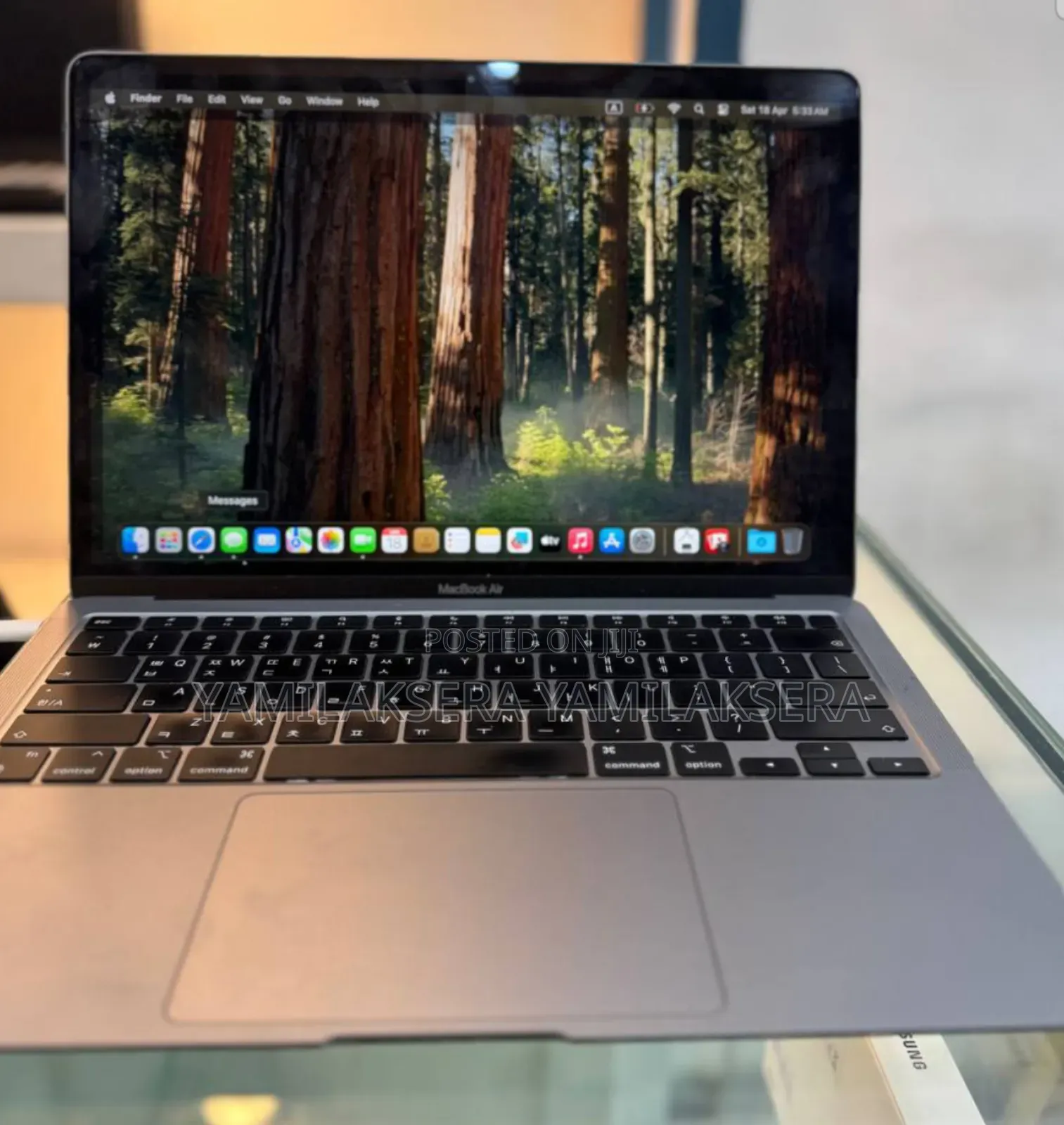 New Laptop Apple MacBook Air 2020 M1 8GB Apple M1 SSD 256GB