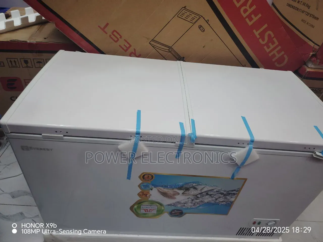 Everest 500l Deep Freezer