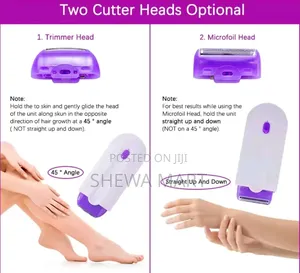 Replaceable Stainless Steel Painless Shaver Trimmer and Microfoil Cutt