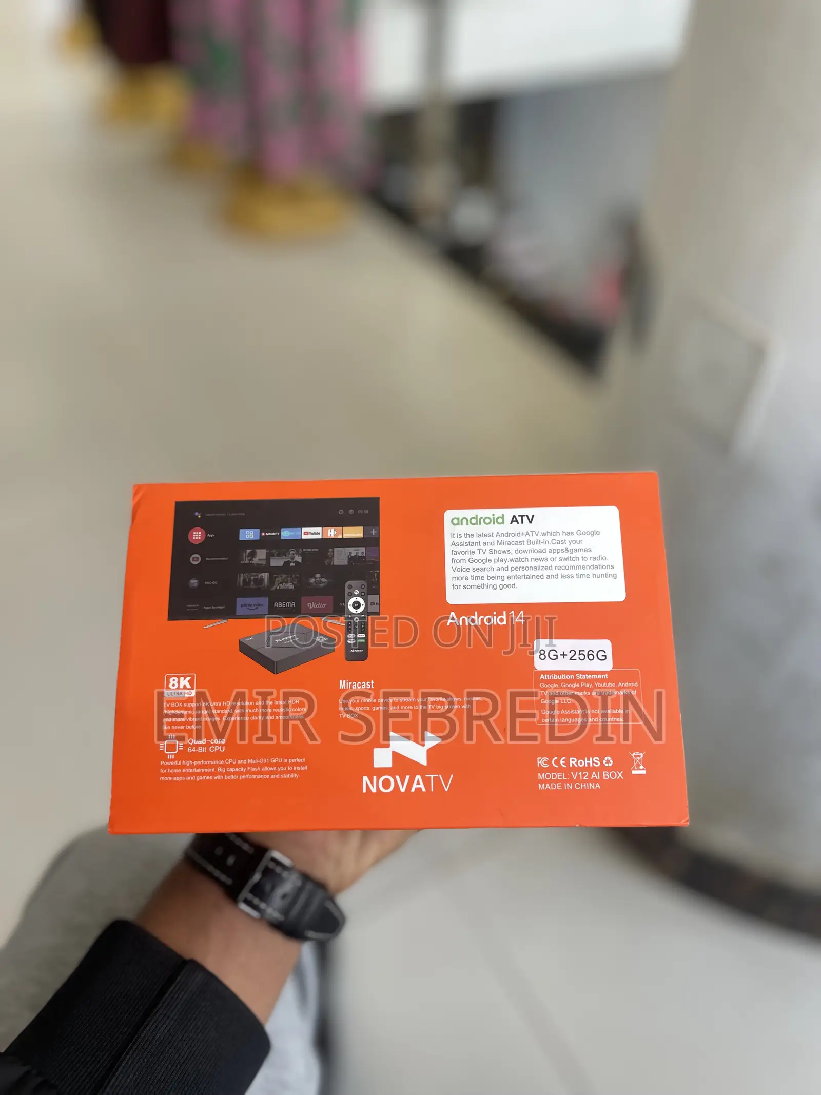 X-Crusier Android V12 Tv Box