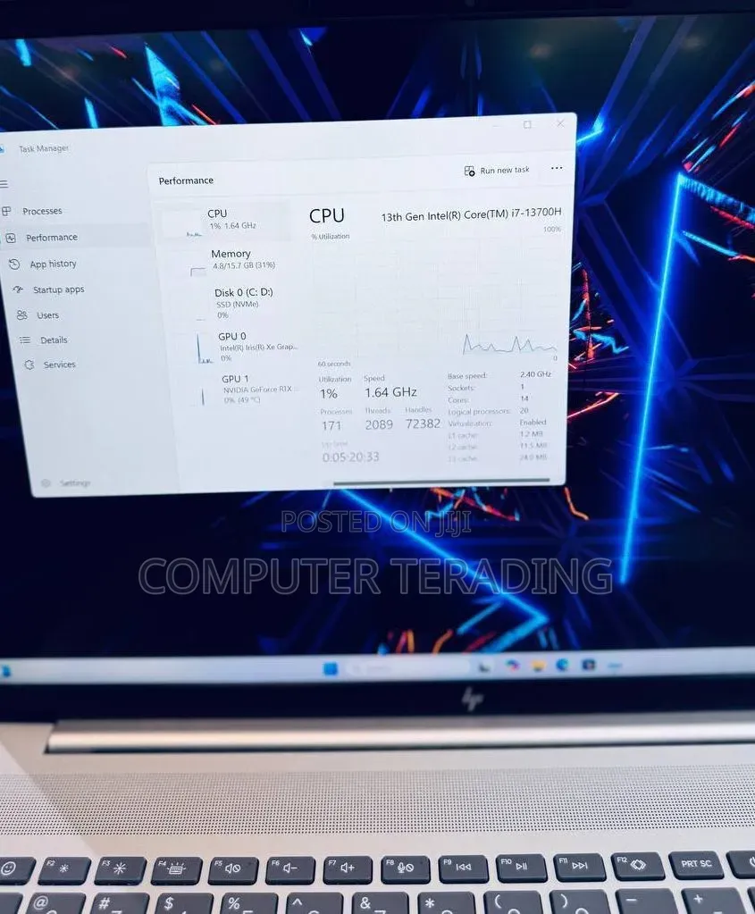 New Laptop HP Pavilion 15 16GB Intel Core i7 SSD 1T