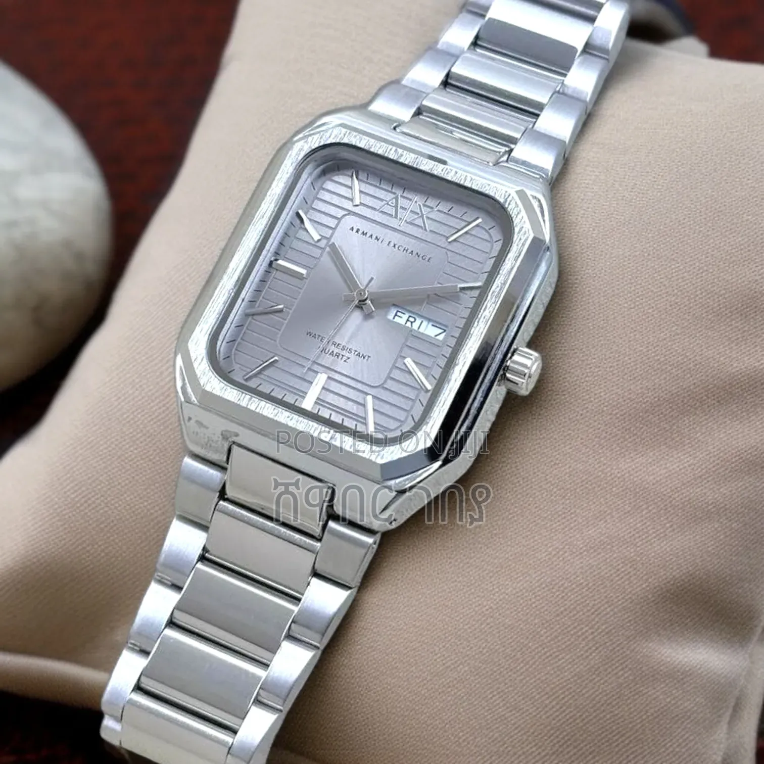 Armani Exchange Square Dial: Modern Style for Your Executive Success