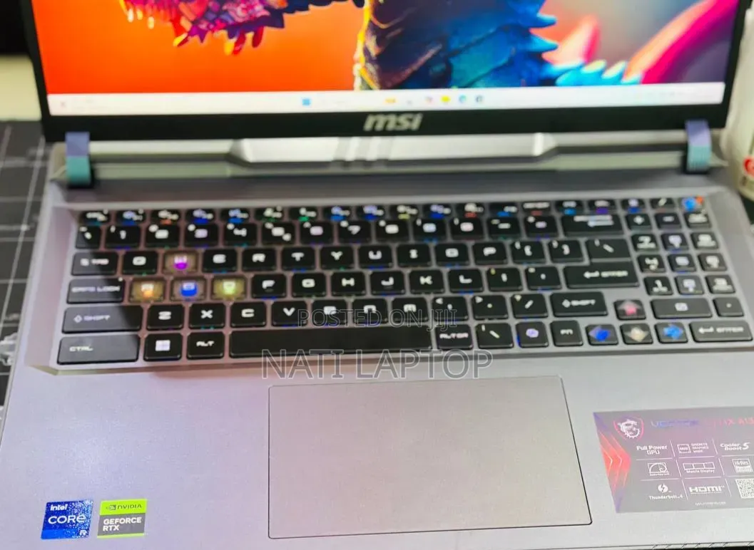 New Laptop MSI 16GB Intel Core i9 SSD 512GB