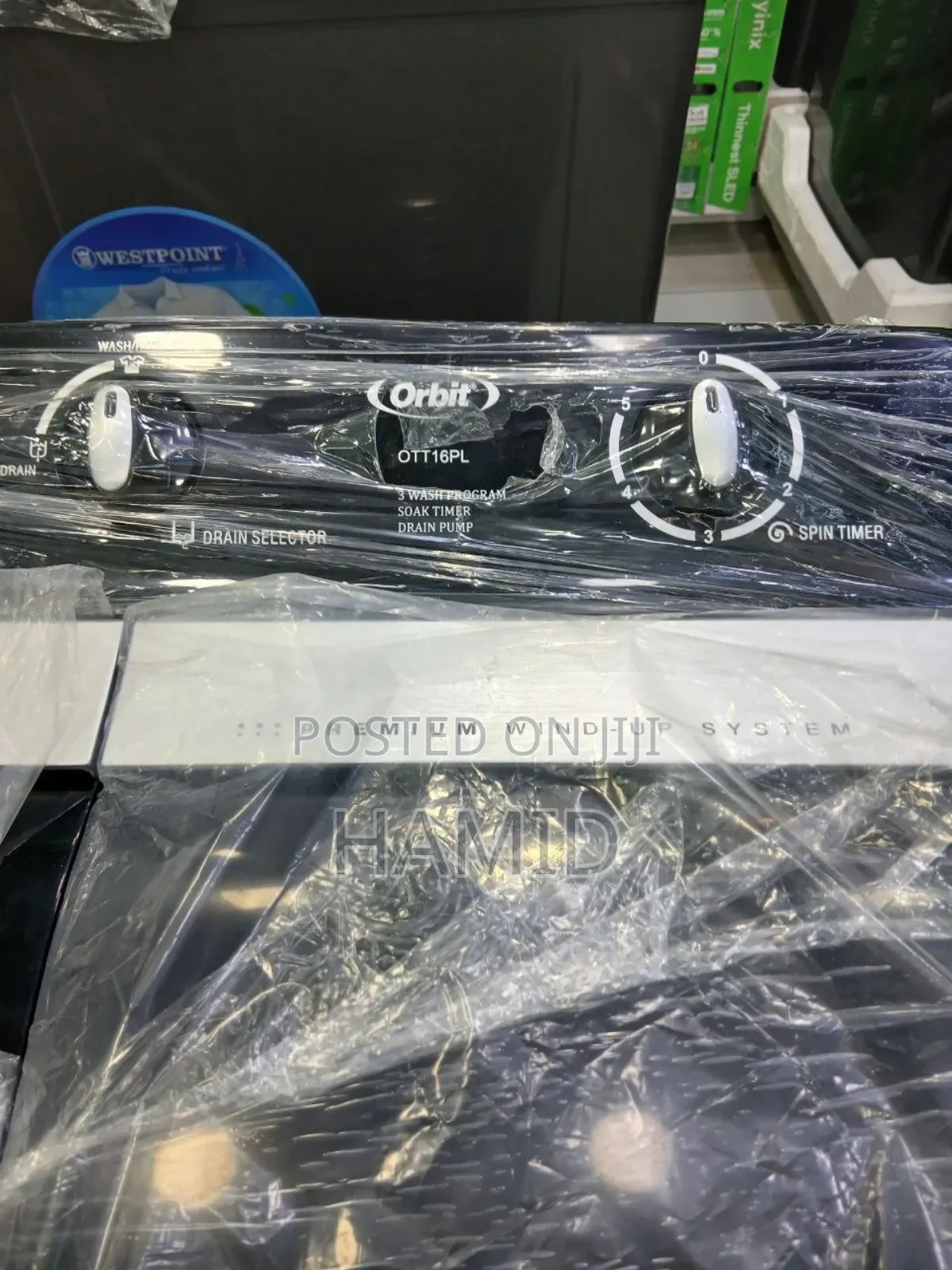 Orbit 16 Kg Washing Mashin