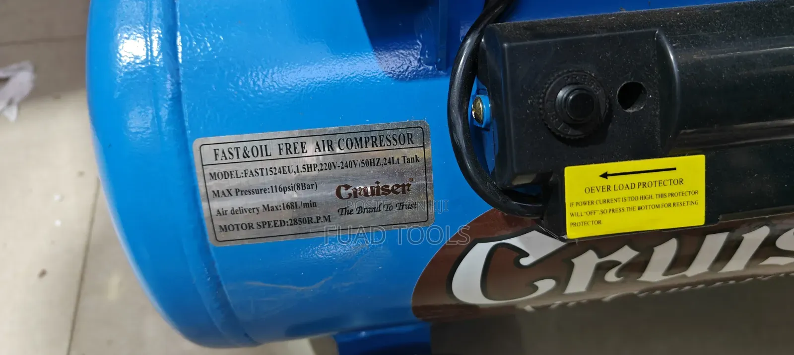 Cruiser Air Compresser Silent 25 L