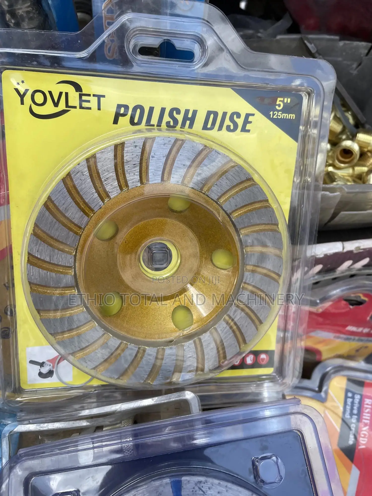 125mm (5") Turbo Row Diamond Grinding Wheel
