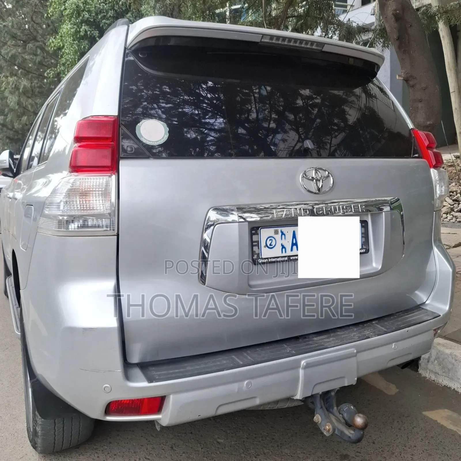 Toyota Land Cruiser 2012 Silver