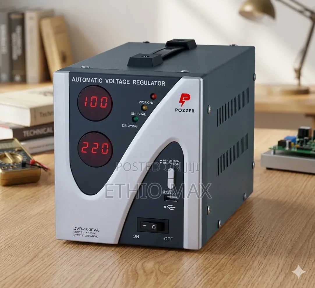 Pozzer Stabilizer 1000w Voltage Regulator Protection
