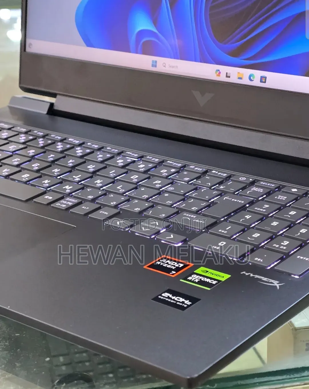 New Laptop HP Victus 16 16GB AMD Ryzen 7 SSD 1T