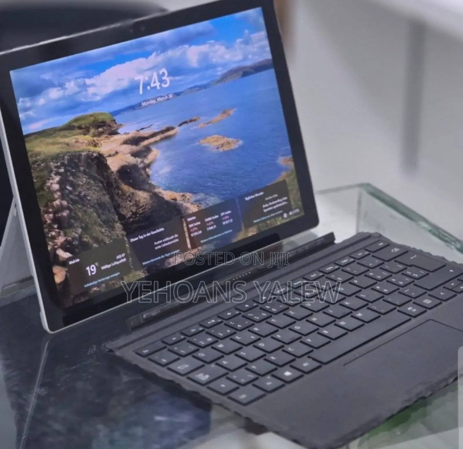 New Laptop Microsoft Surface Pro 4 8GB Intel Core i5 SSD 256GB