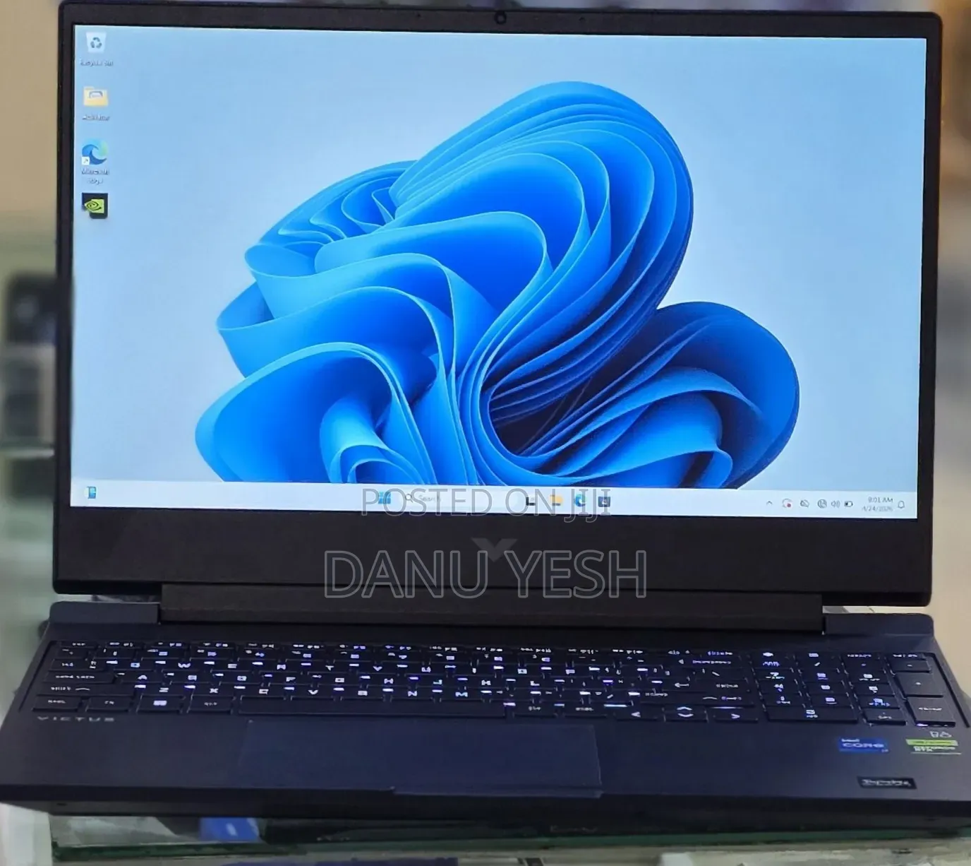New Laptop HP Victus 15 16GB Intel Core i7 SSD 512GB