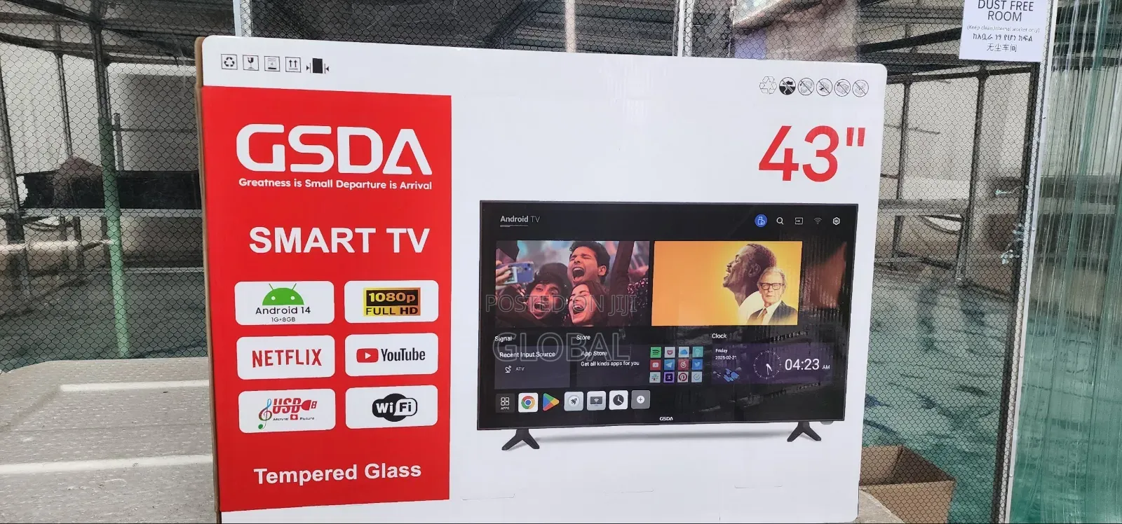 Gsda 43inch Full Hd Smart Tv