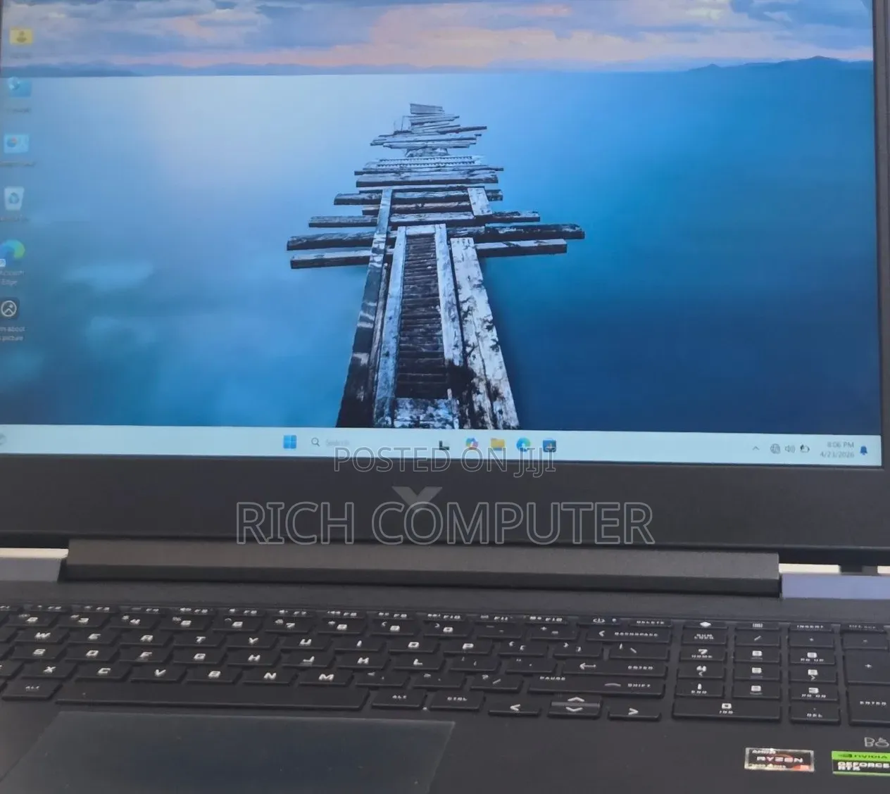 New Laptop HP Victus 15 16GB AMD Ryzen 5 SSD 512GB