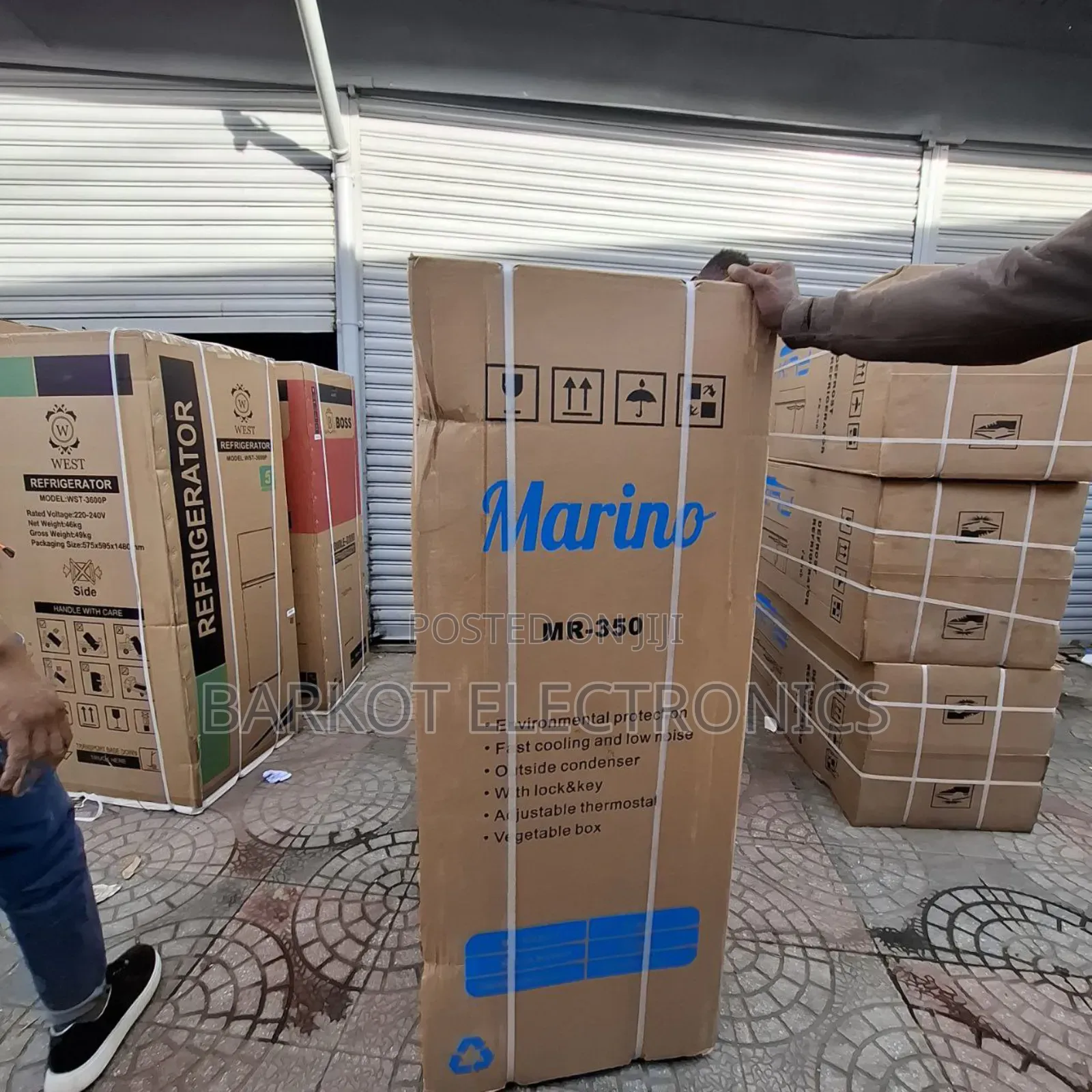 Marino Refrigerator Model Mr 350 L Quality Fan Sistem New