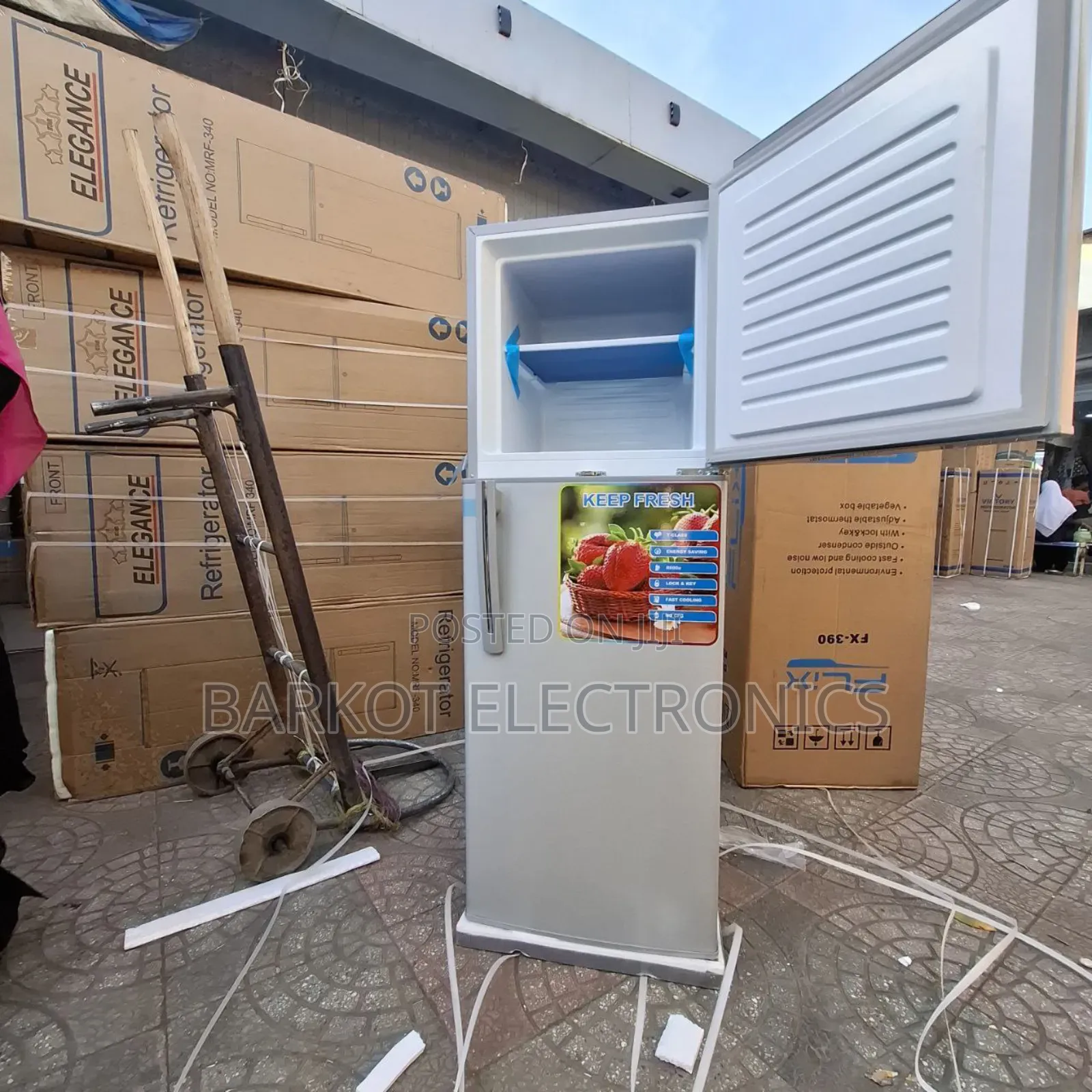 Marino Refrigerator Model Mr 350 L Quality Fan Sistem New