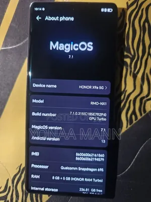 New Honor X9a 5G 256 GB