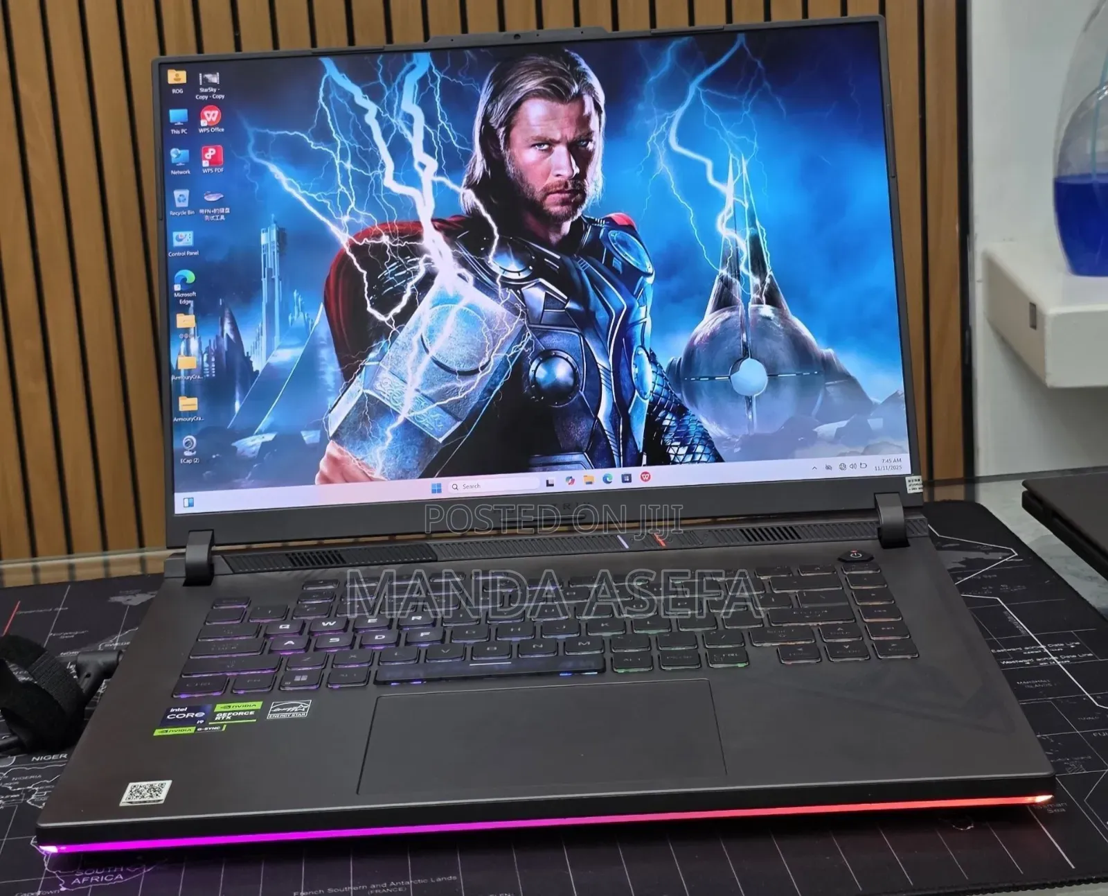 New Laptop Asus ROG Strix G16 G614 16GB Intel Core i9 SSD 1T