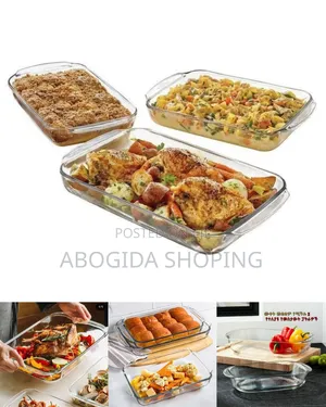 3pcs የመስታዎት ፓትራዎች ለላዛኛ ፣ ፓስታ ፍርኖ፣ ኬክ ተመራጭ