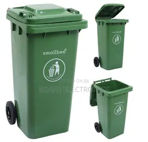 100l Garbage Bin | Large Capacity Trash Can | Strong Plastic