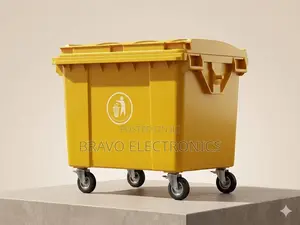 660l Garbage Bin | Heavy Duty Waste Container | Large Capacity