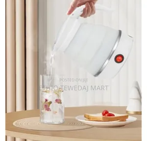 Travel Kettle Electric Small Foldable Portable Kettle የውሃ ማሞቂያ