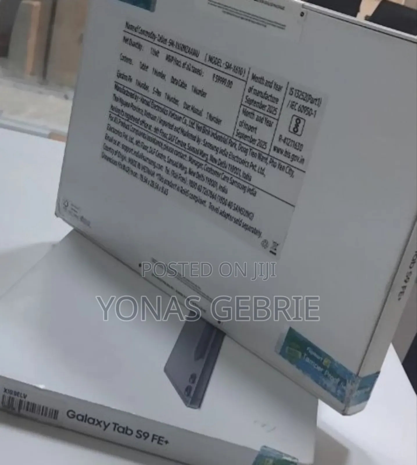 New Samsung Galaxy Tab S9 FE+ 128 GB