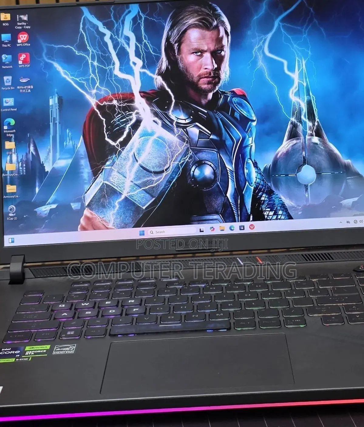 New Laptop Asus ROG Strix G16 G614 16GB Intel Core i9 SSD 1T