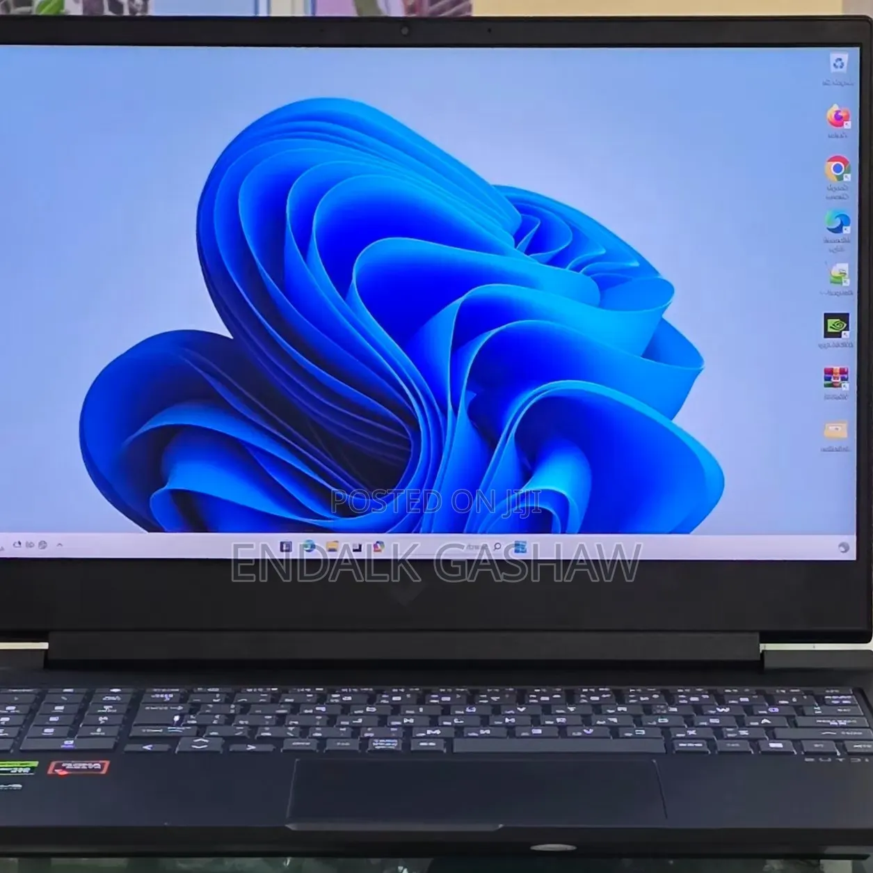 New Laptop HP Victus 16 16GB AMD Ryzen 7 SSD 1T