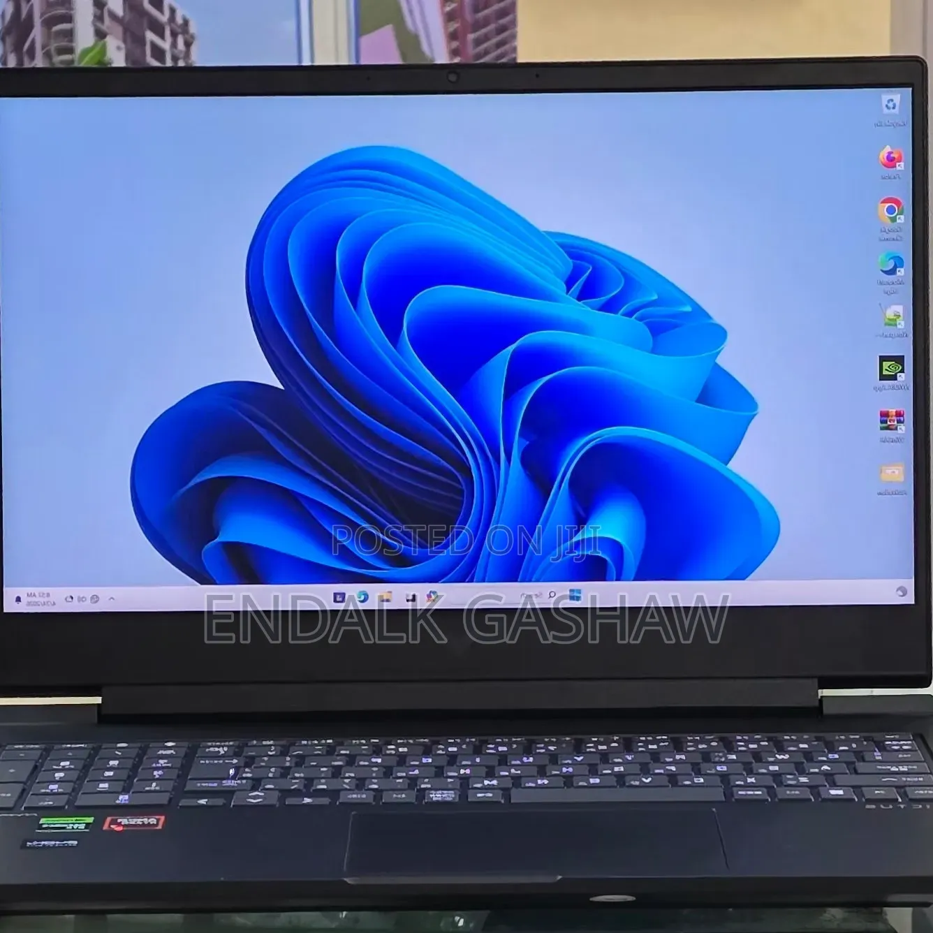 New Laptop HP Victus 16 16GB AMD Ryzen 7 SSD 1T