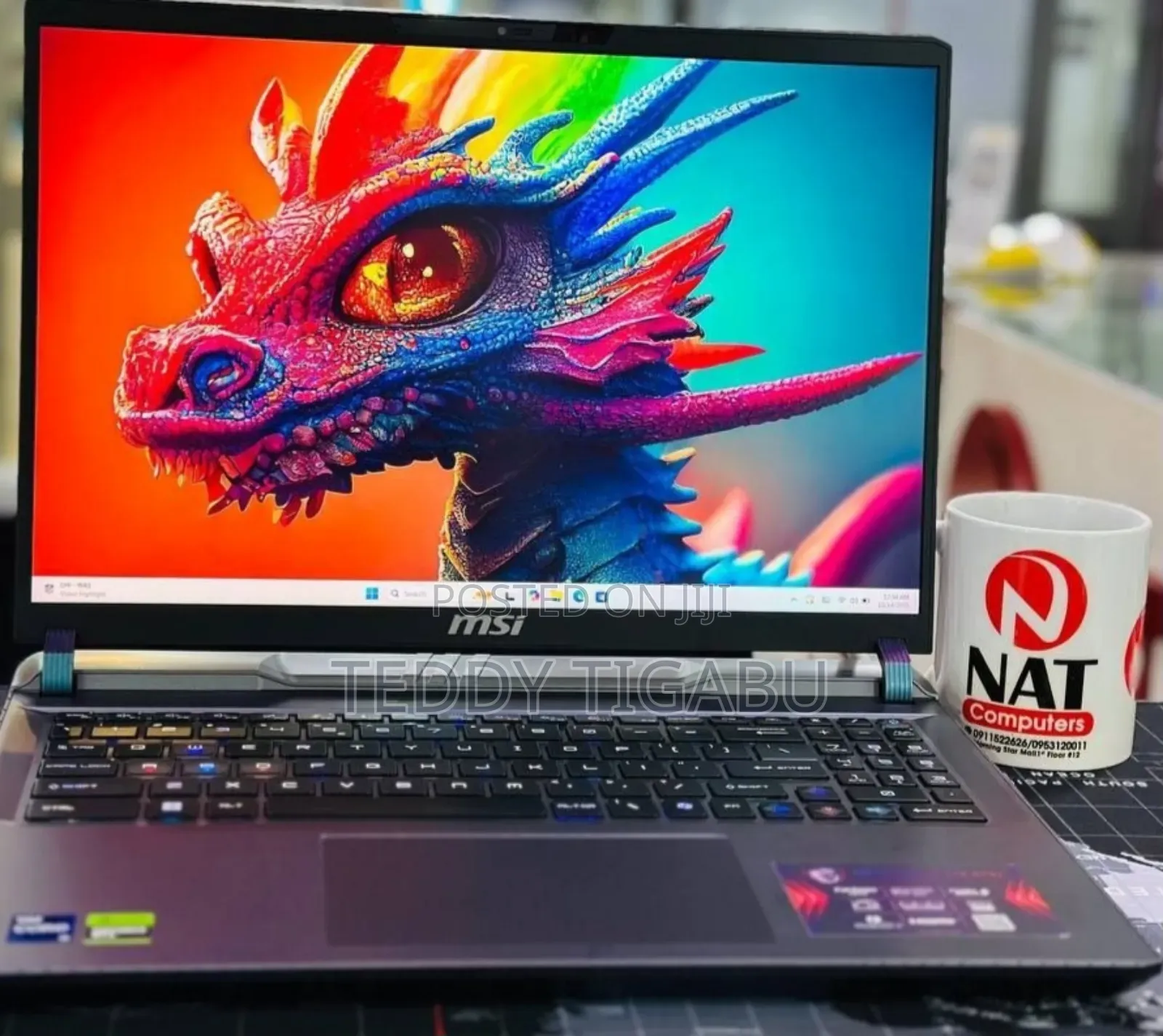 New Laptop MSI Vector 16 HX AI A2XWIG 16GB Intel Core i7 SSD 512GB