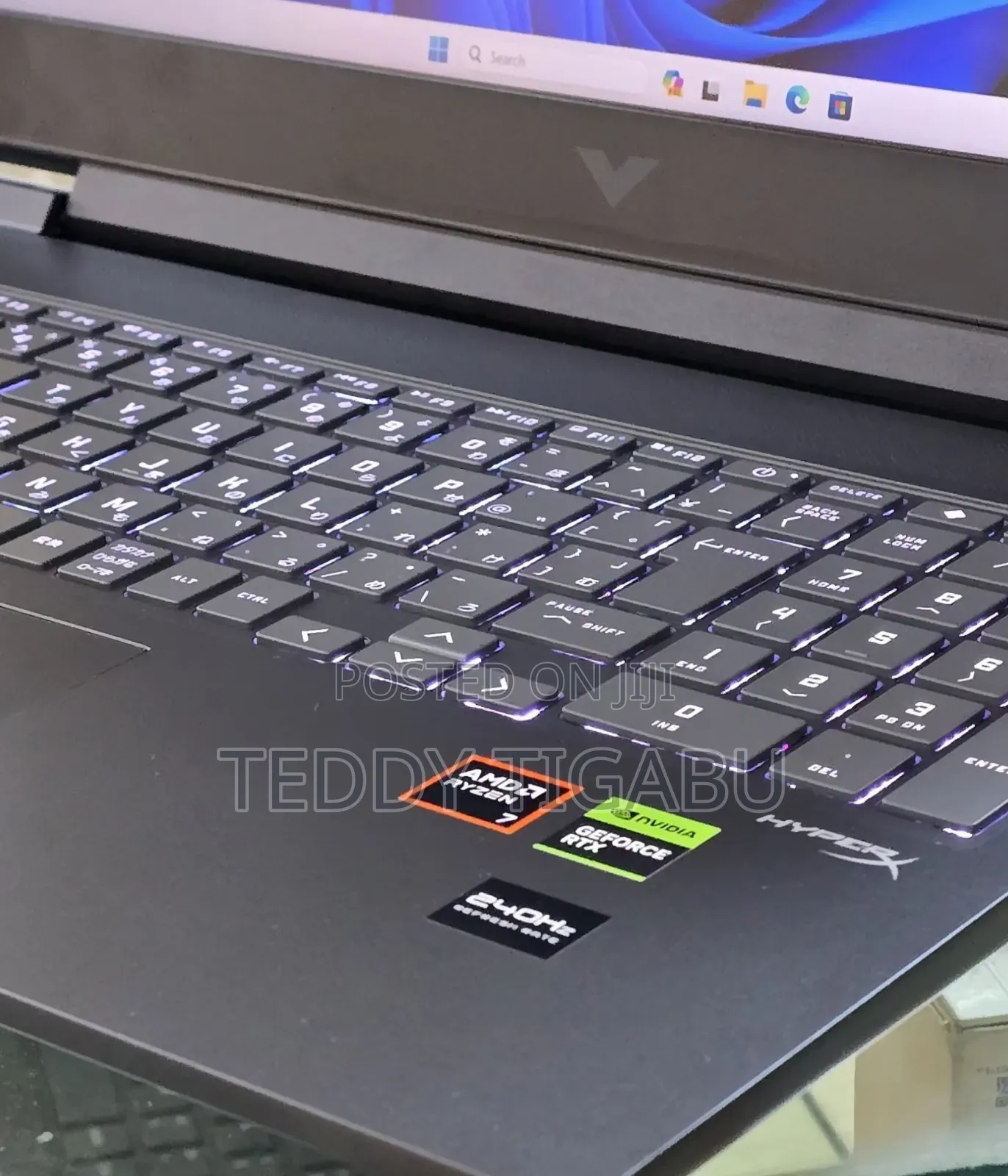 New Laptop HP Victus 16 16GB AMD Ryzen 7 SSD 1T