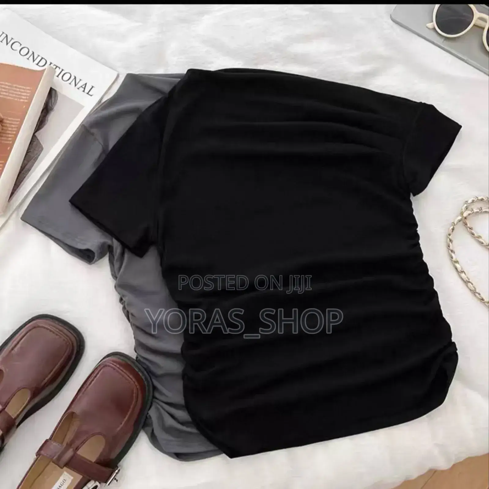 Off-the-Shoulder Top at Yoras_shop