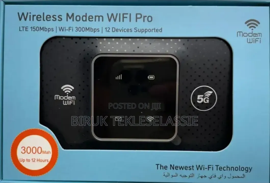 Portable Modem 4g Lte Wireless Wifi Pro Router Toplink