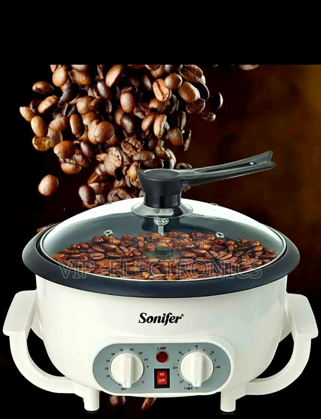 Sonifer Coffee Roster Original 800w.End 750g ለቡና ለጥራጥሬ እንዲሁም ለፋንደሻ