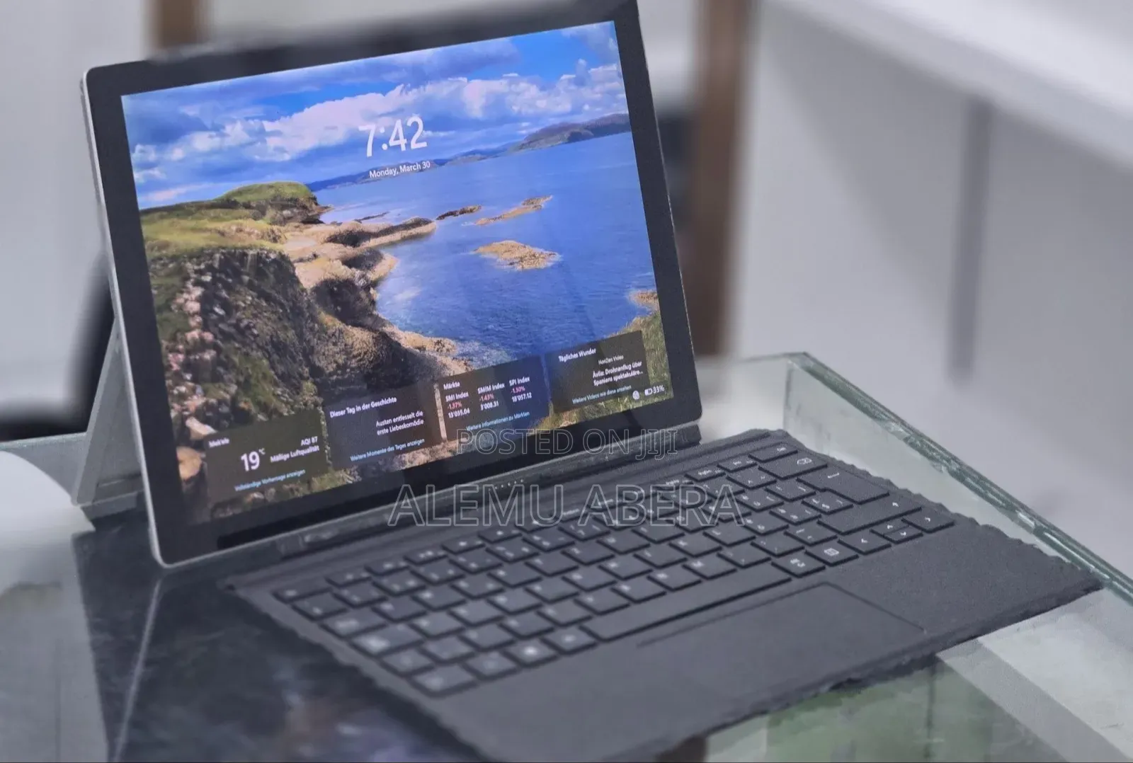 New Laptop Microsoft Surface Pro 4 8GB Intel Core i5 SSD 256GB