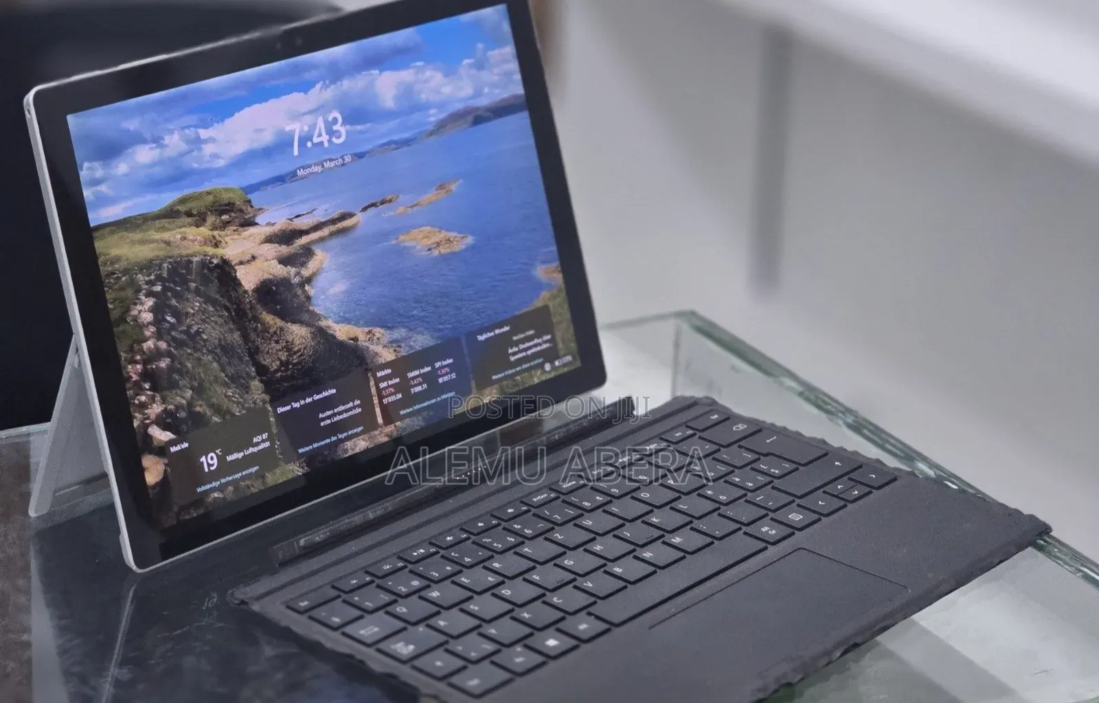 New Laptop Microsoft Surface Pro 4 8GB Intel Core i5 SSD 256GB