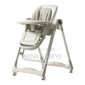 2-in-1 Electric Baby High Chair Swing With Remote Control
