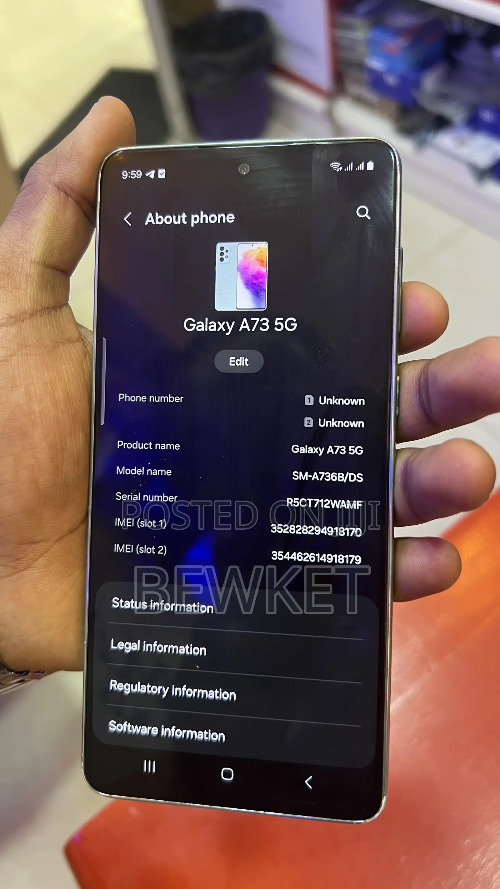 Samsung Galaxy A73 5G 128 GB