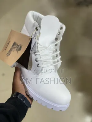 Timberland 6-Inch Premium Triple White