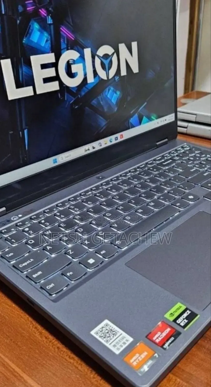 New Laptop Lenovo Legion 5 16GB AMD Ryzen 7 SSD 512GB