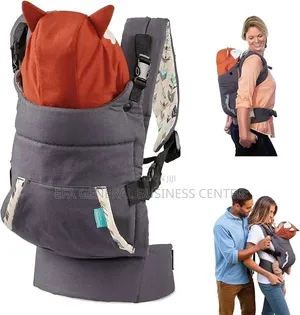 Infantino Baby Carrier (ባለ ኮፍያ) ወደ ፊትም ወደ ኋላም ለማዘል የሚመች ዘመናዊ ማዘያ
