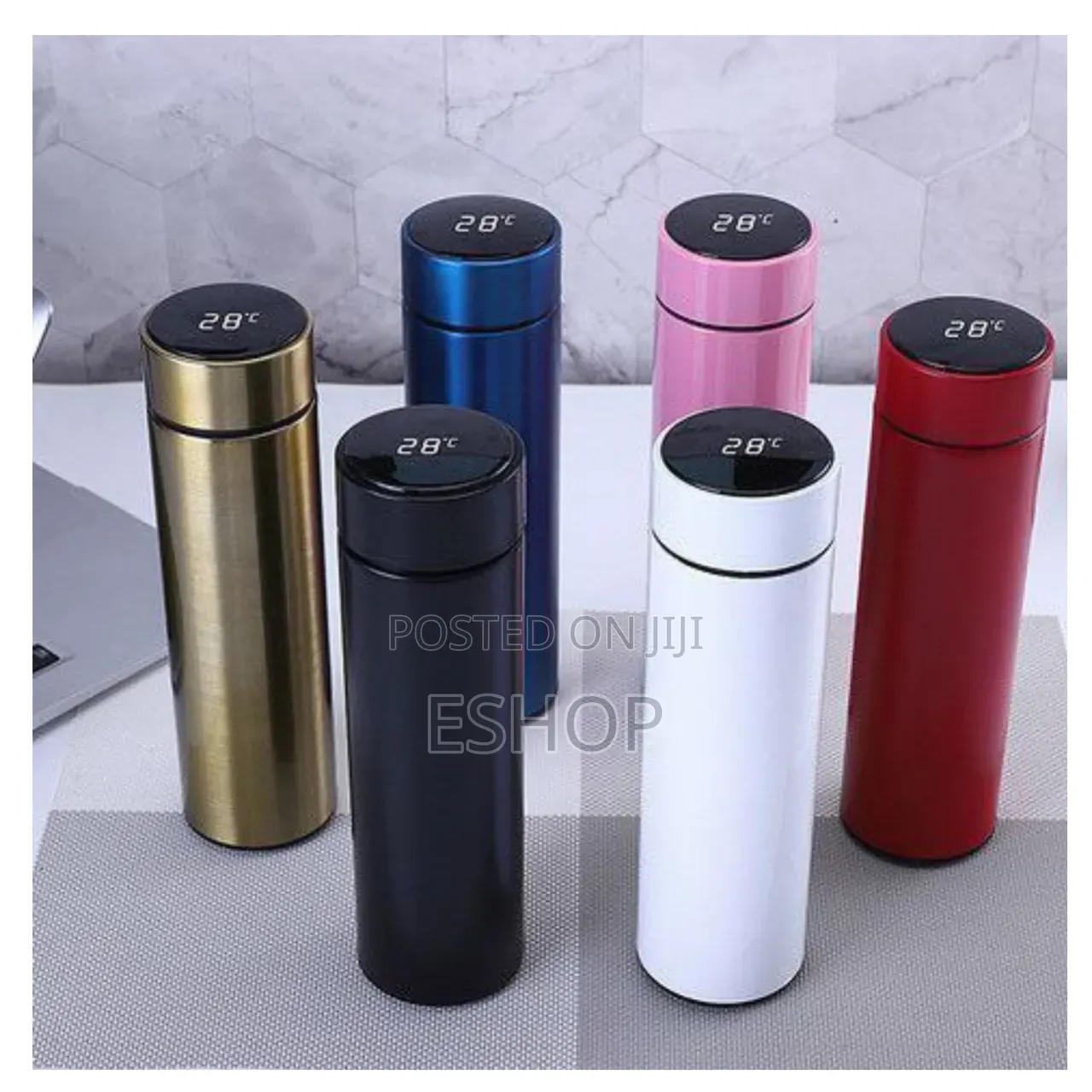 Durable Smart Led Bottle for Hot Coffee and Ice Cold Water