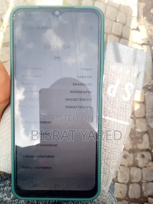 Samsung Galaxy F04 64 GB Gray