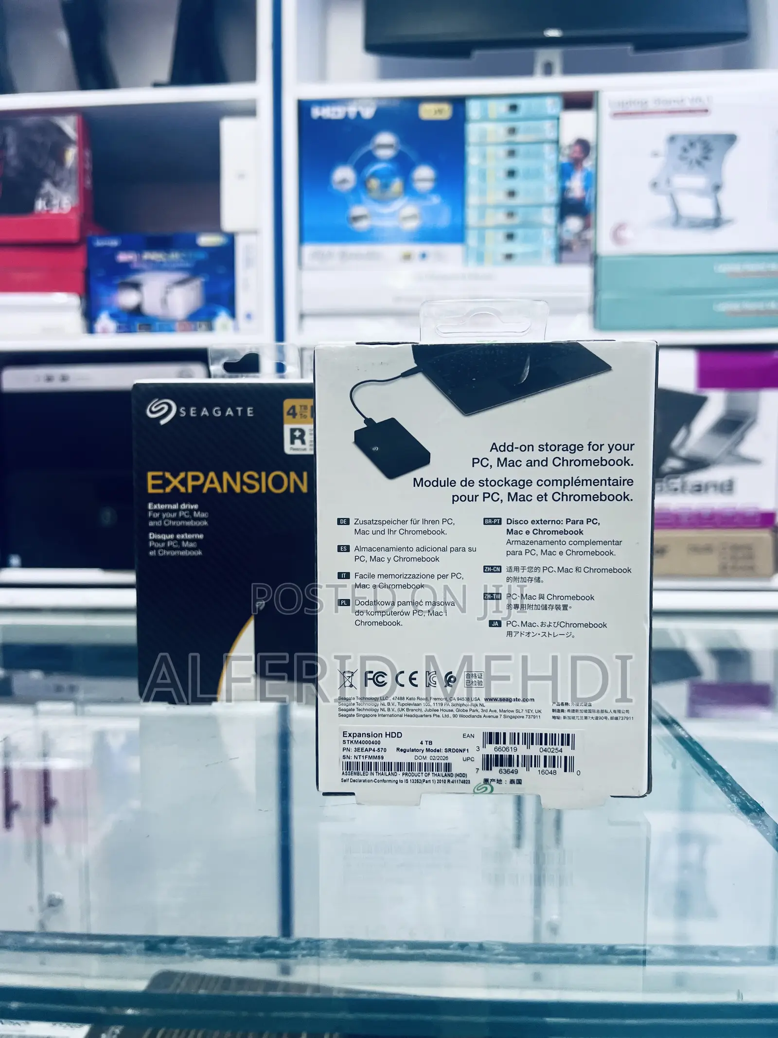 4tb Seagate External HDD – Massive Storage!