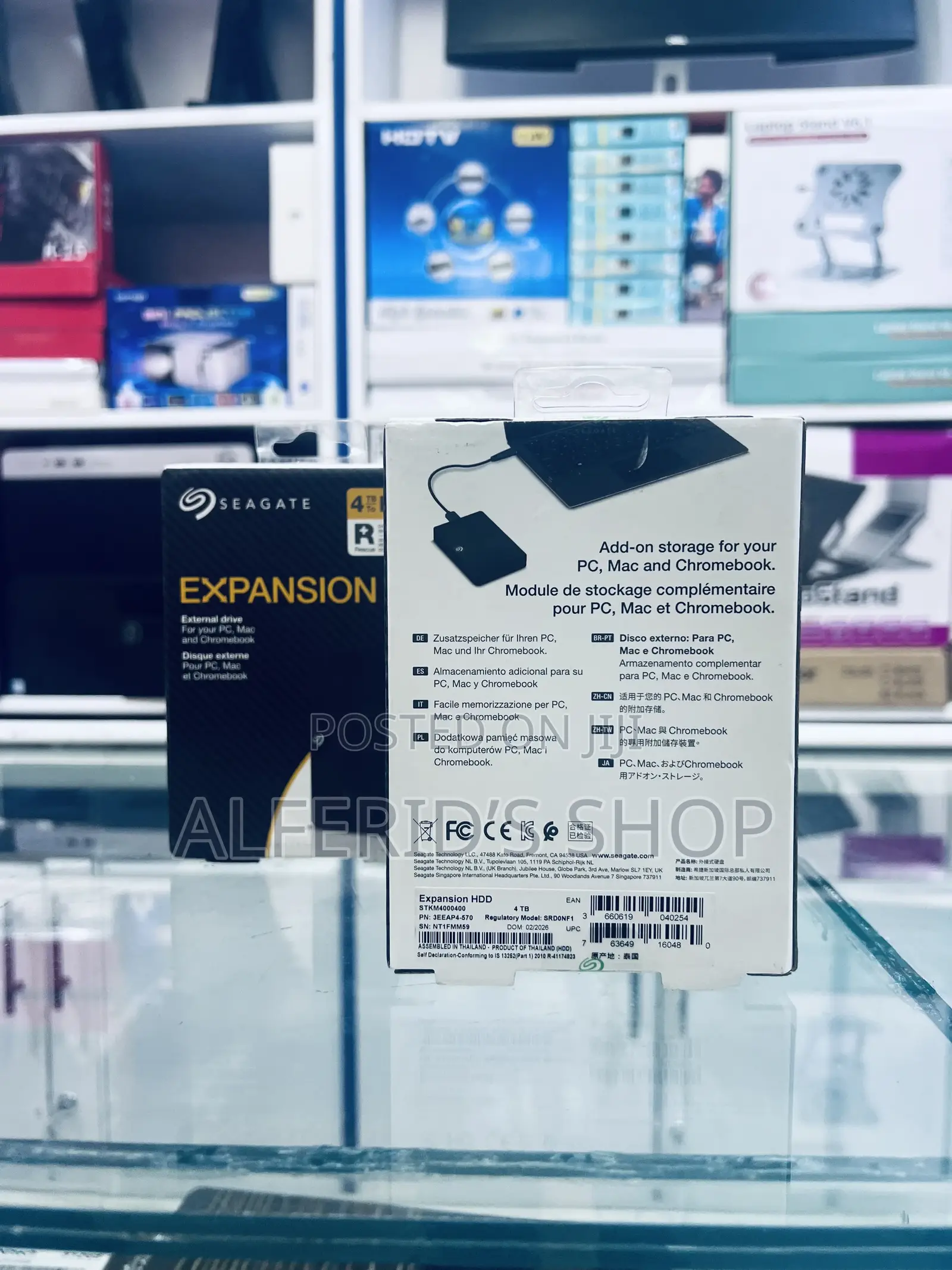 4tb Seagate External HDD – Massive Storage!