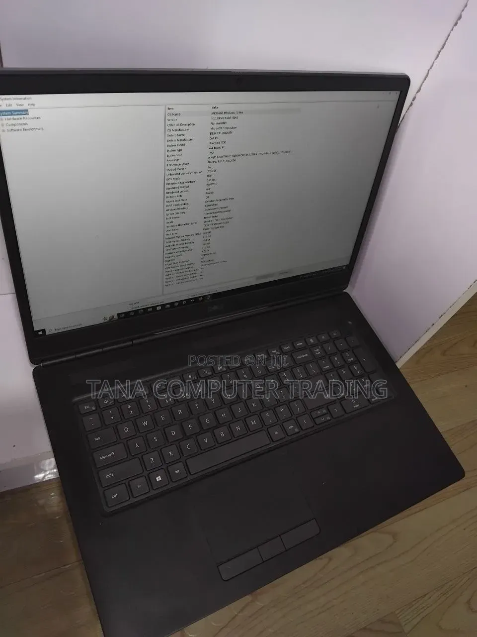 New Laptop Dell Precision 7750 32GB Intel Core i7 SSD 512GB