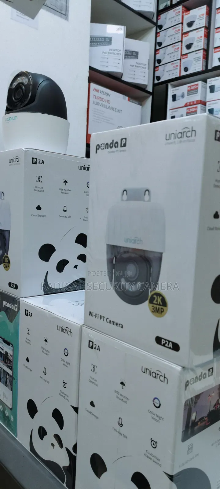 Security Camera Outdoor PTZ 360° Original Panda