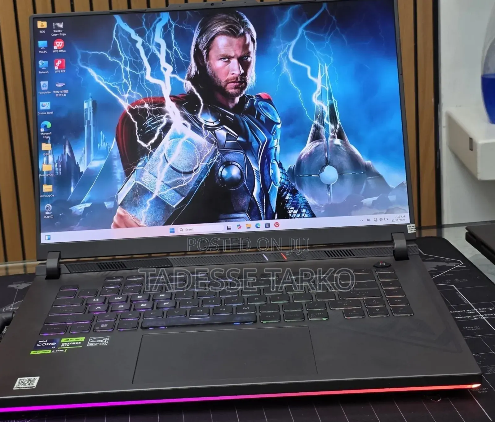 New Laptop Asus ROG Strix G15 16GB Intel Core i9 SSD 1T